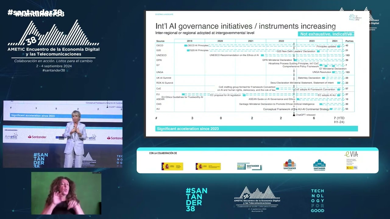 INTERVENCIÓN CARME ARTIGAS: GOBERNANZA IA MUNDIAL