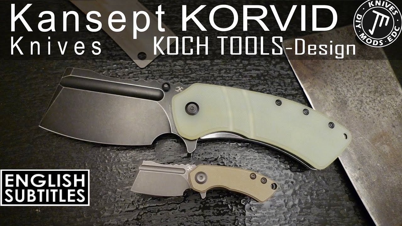 Kansept Knives Korvid Mini & XL -  Emotio vs. Ratio?  - Pass Around Stephan123321