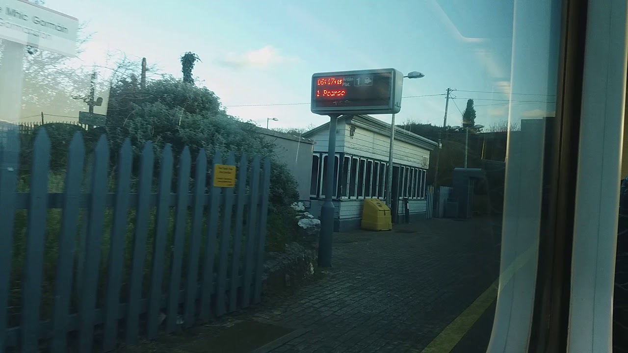 Train journey from Laytown to Balbriggan