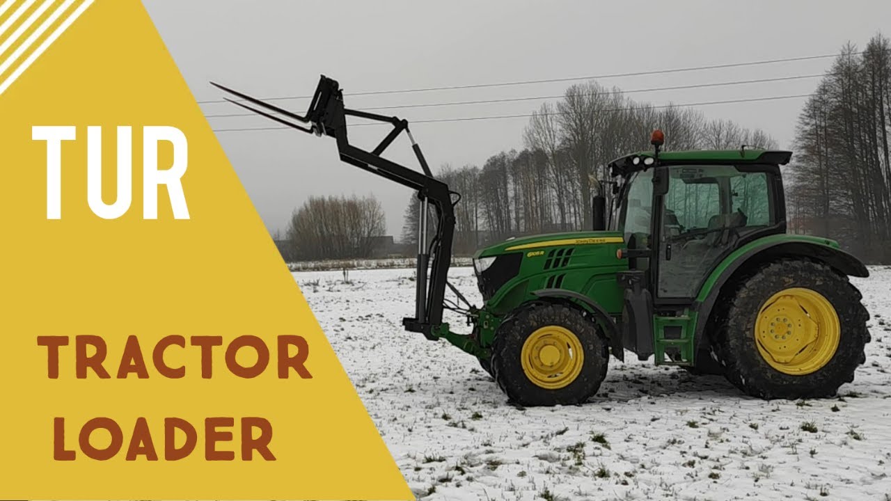 Ładowacz czołowy na TUZ/Tractor loader homemade #TUR4TUZ