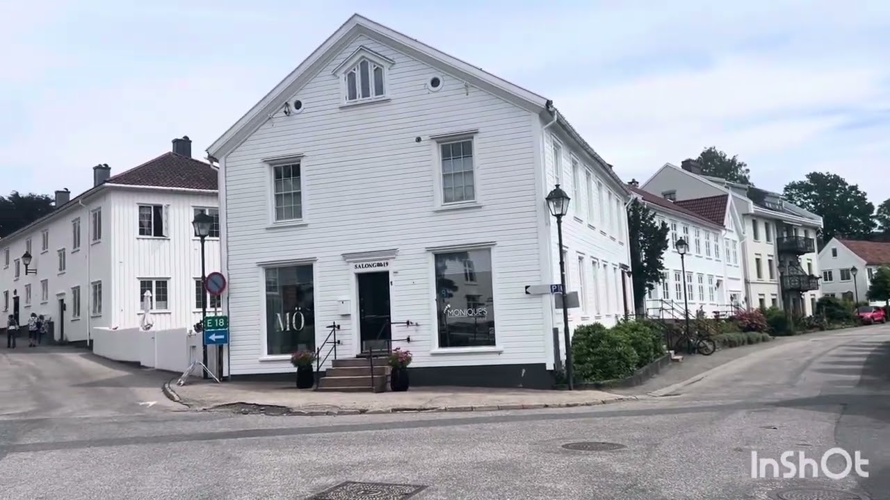 Lillesand City Center  Norway #everyonefollowers #highlights #travel #destination #norway