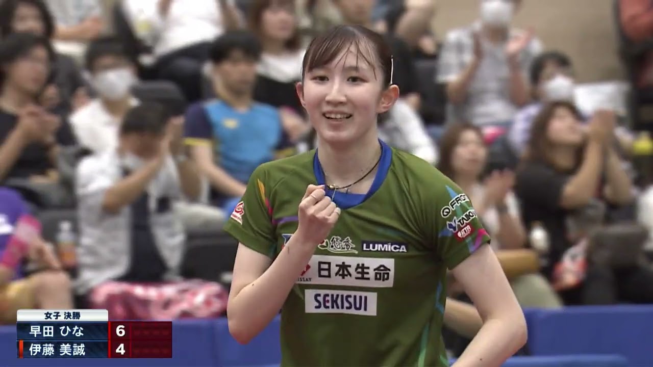 【プレイバック】女子決勝 早田ひな vs 伊藤美誠｜第5回 パリ五輪日本代表選考会｜Hayata Hina vs Mima Ito【日本語実況解説】
