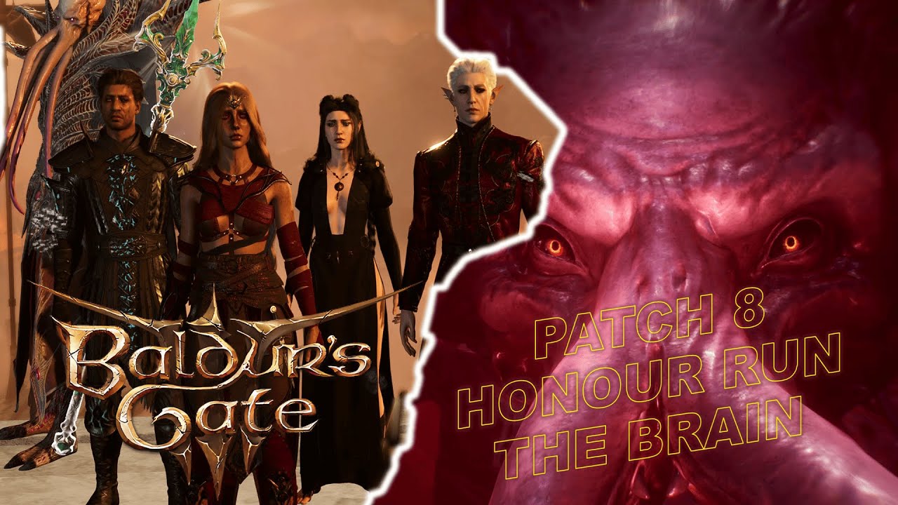 Baldur's Gate 3 / The Dark Urge against the Elder Brain or How it almost finished my Honour run
