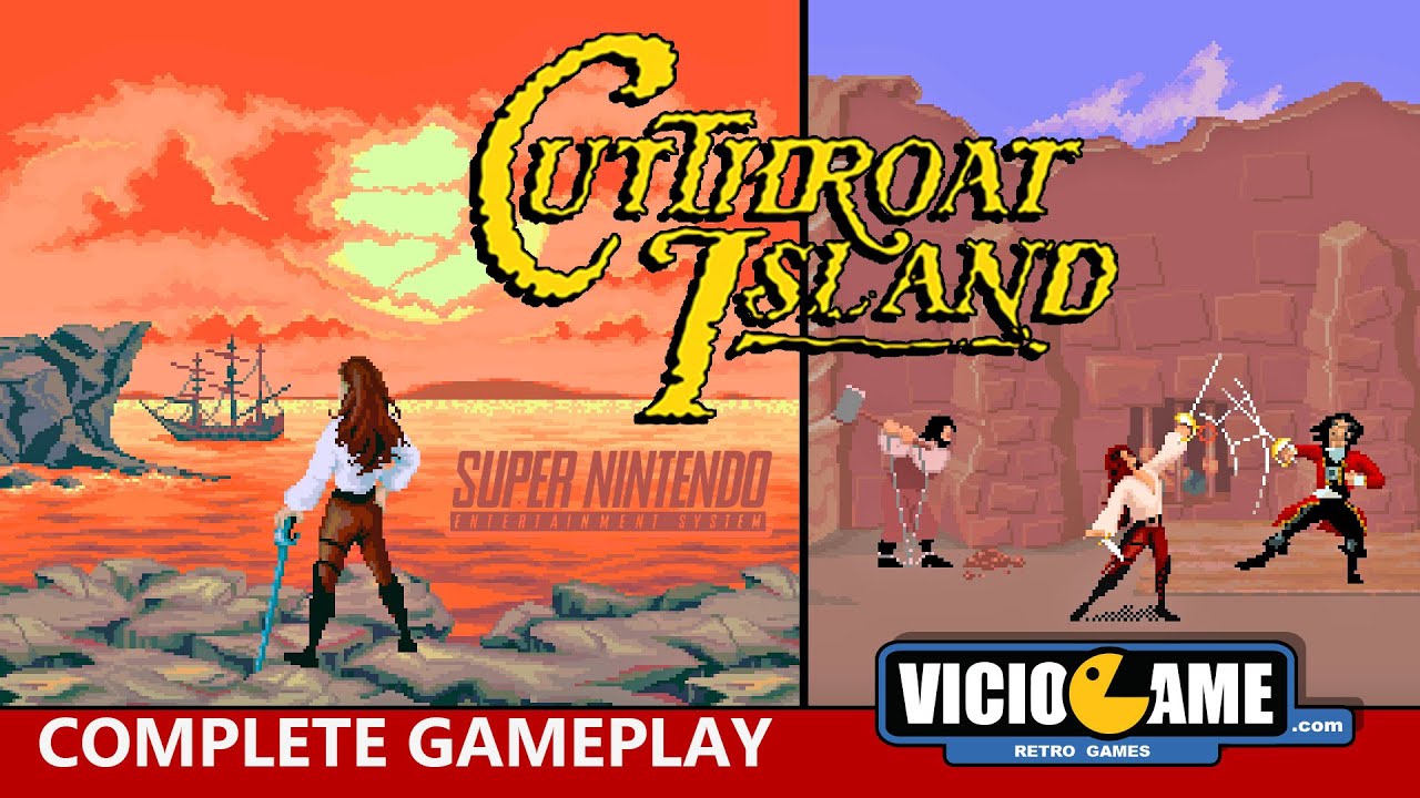 🎮 Cutthroat Island (Super Nintendo) Complete Gameplay