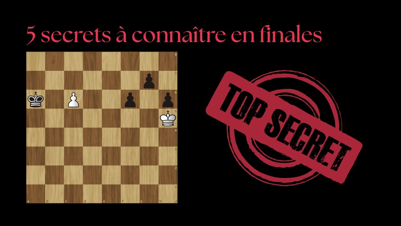 Ces 5 secrets vont transformer tes finales aux échecs