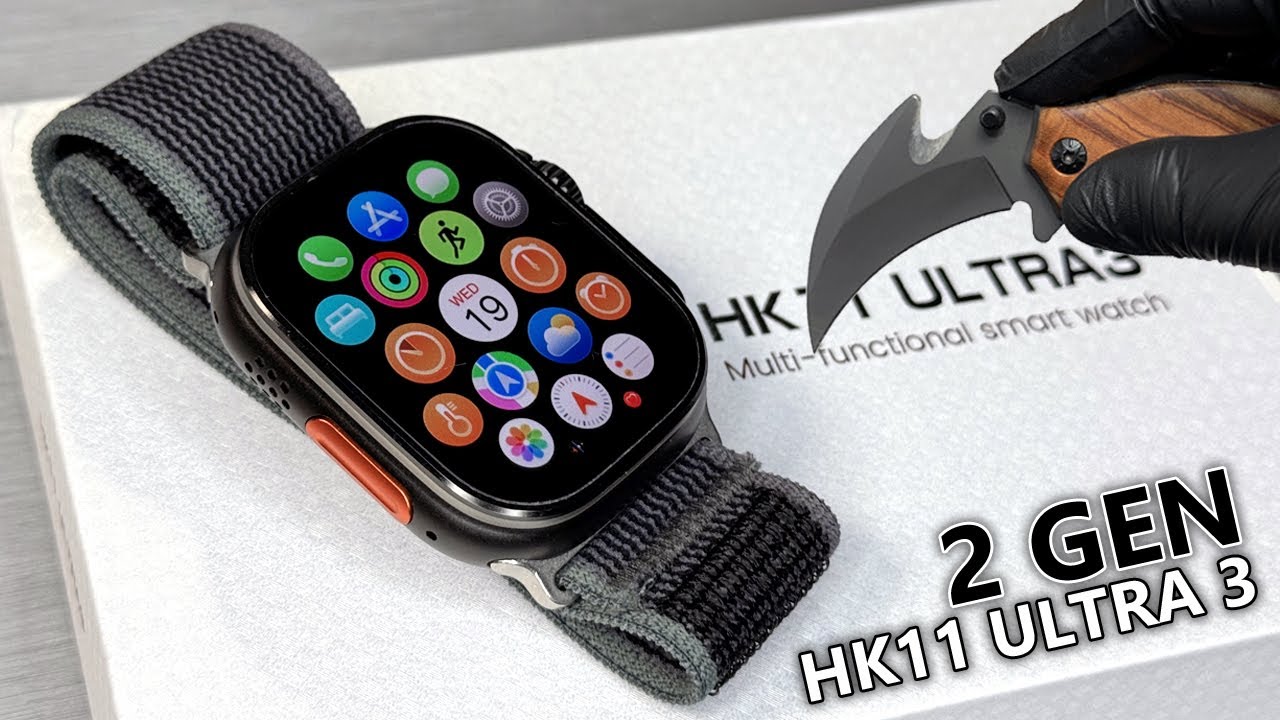 HK11 Ultra 3 (GEN 2) SmartWatch With AI & ChatGPT Unboxing and Review⚡️1GB ROM + TWS + OS26⚡️ASMR