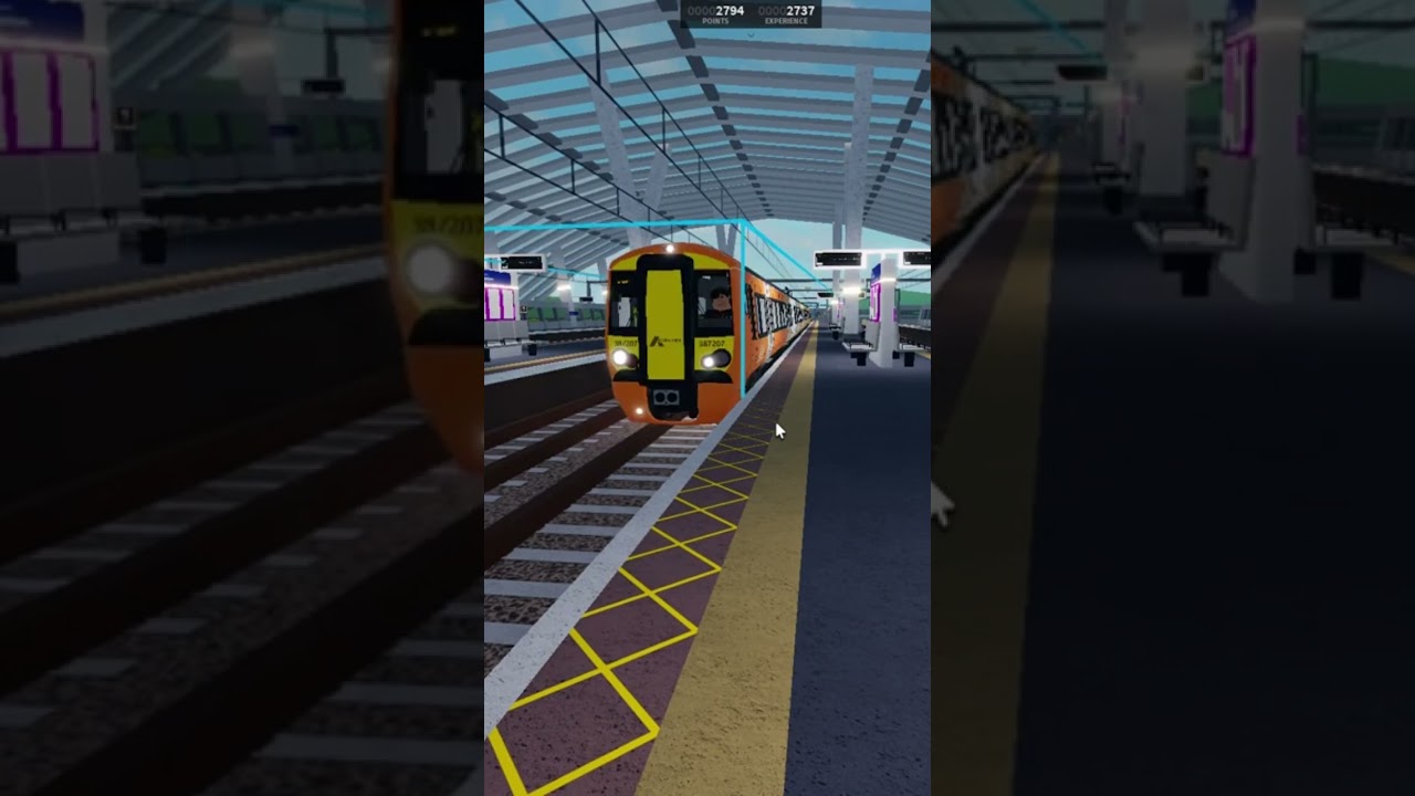 SCR class 387 speeds through Morganstown #scr