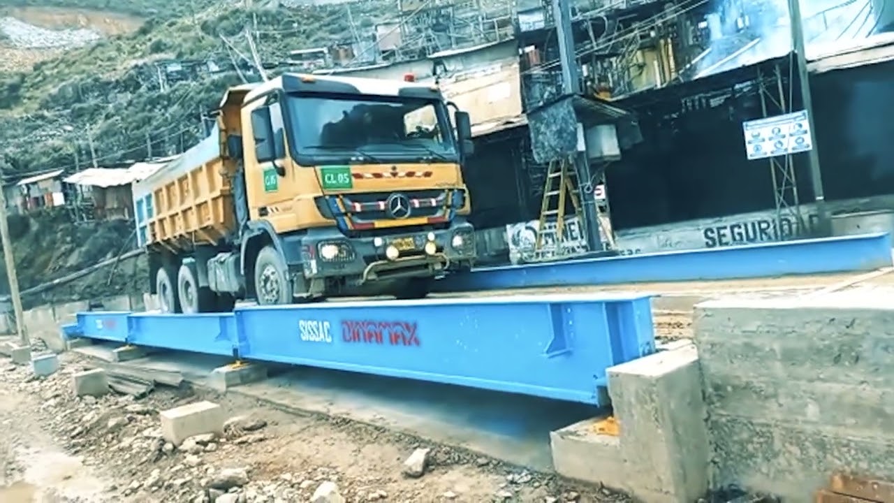 Balanza camionera - Sistema de pesaje Automático sin operador de balanza