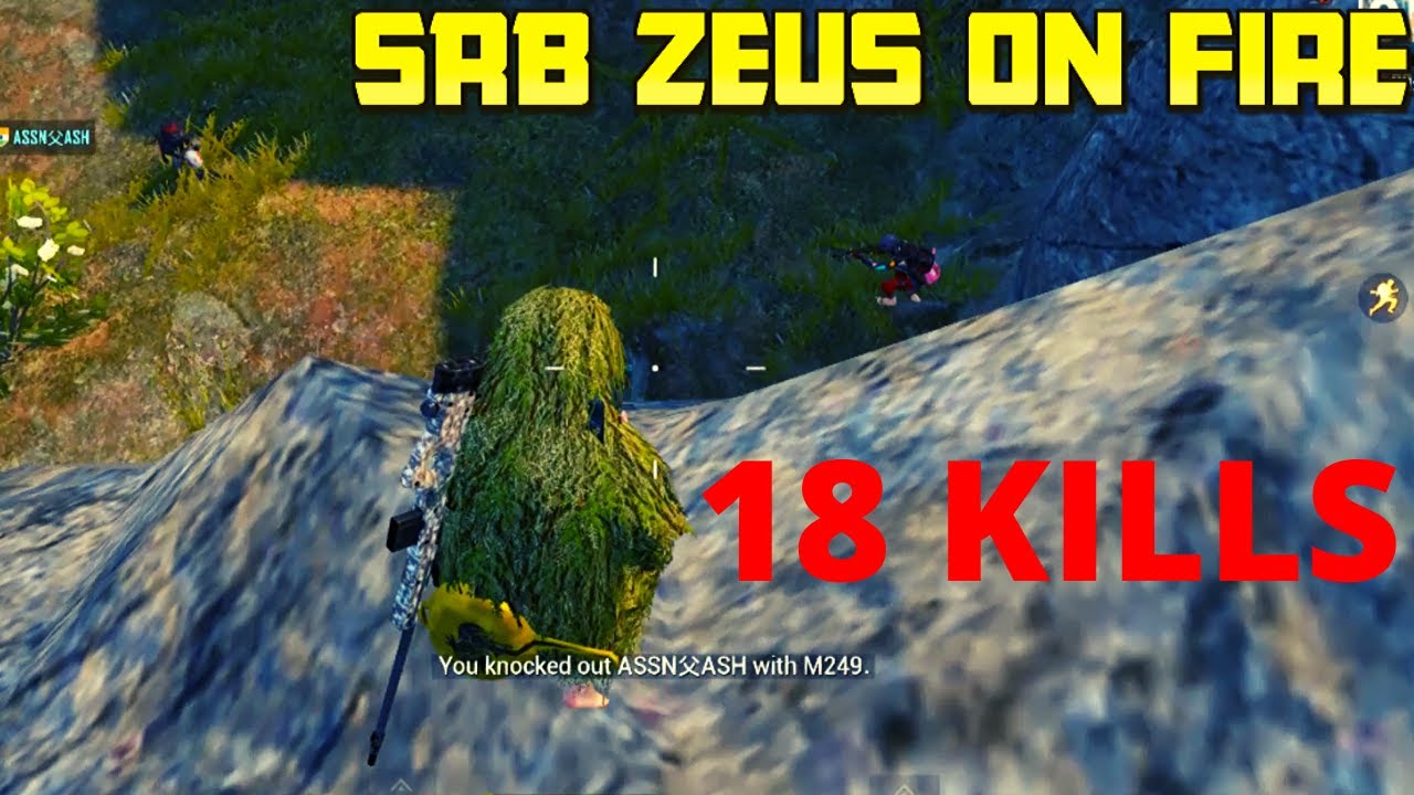 18 KILLS Srb Zeus On Fire In Pubg Mobile - Teamates Fight For Kills Fun Overloaded
