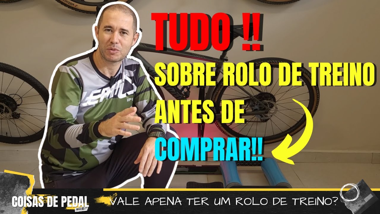 TUDO QUE VOCÊ PRECISA SABER SOBRE ROLO DE TREINO PARA BIKE ANTES DE COMPRAR