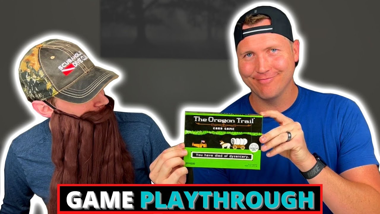 Game Playthrough/How To Play // The Oregon Trail - Card Game