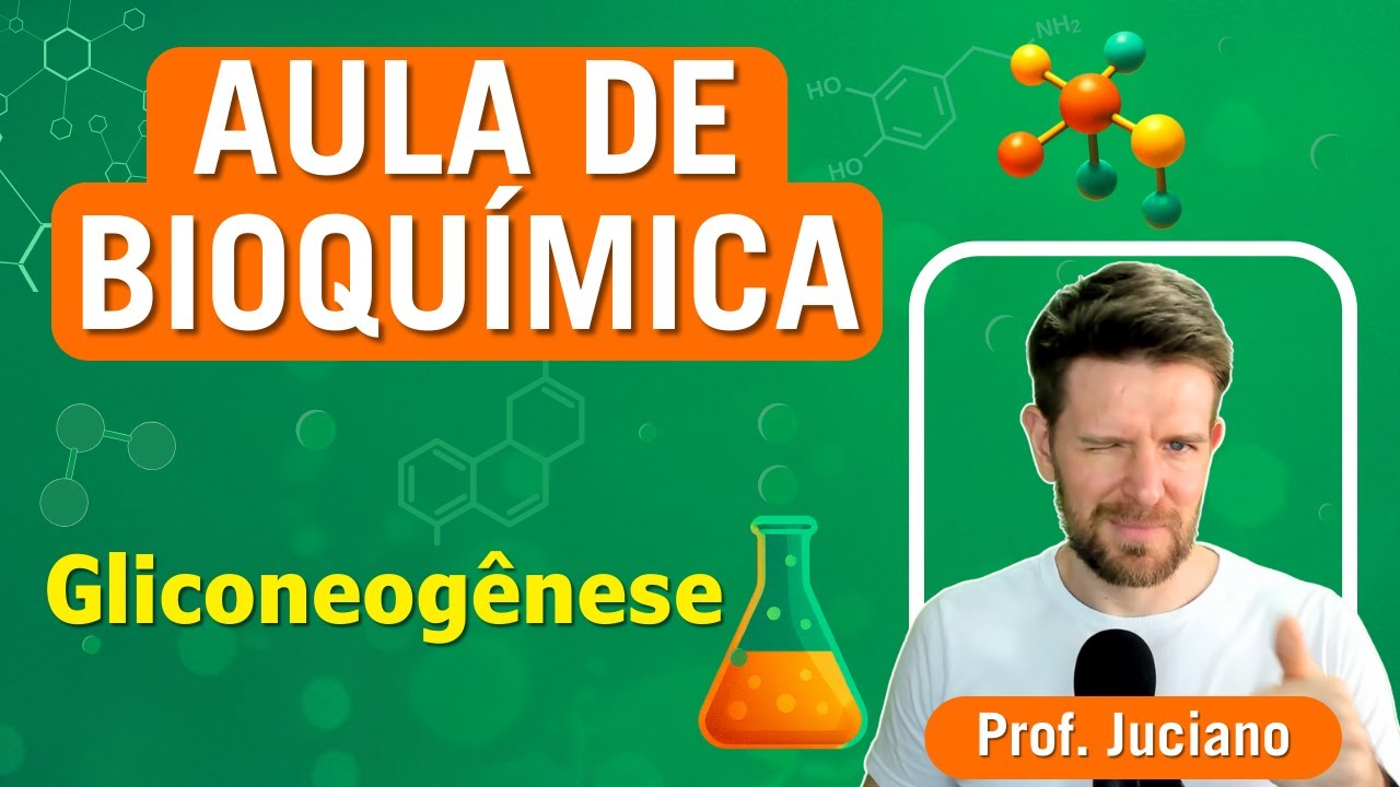 Gliconeogênese ou neoglicogênese - Aula completa - Ensino Superior