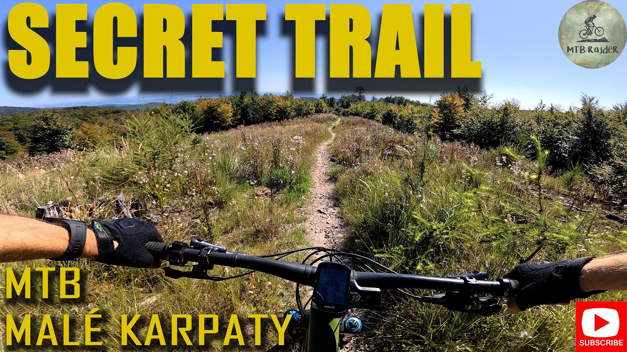 Secret Trail je proste TOPka s krásnym výhľadom na Karpaty / MTB Pezinska Baba trails / Dji Osmo 5