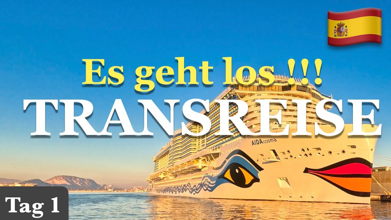 Barcelona | Start unserer Kreuzfahrt mit AIDAcosma vom Mittelmeer auf die Kanaren!