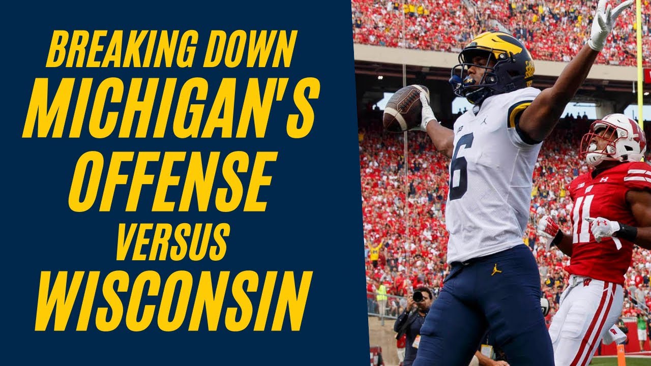 Josh Gattis Michigan Offense vs. Wisconsin (New Miami OC)