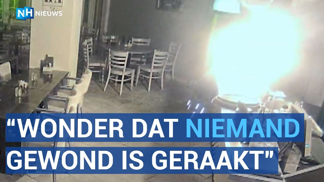 Gigantische explosie in hotel Zaandijk
