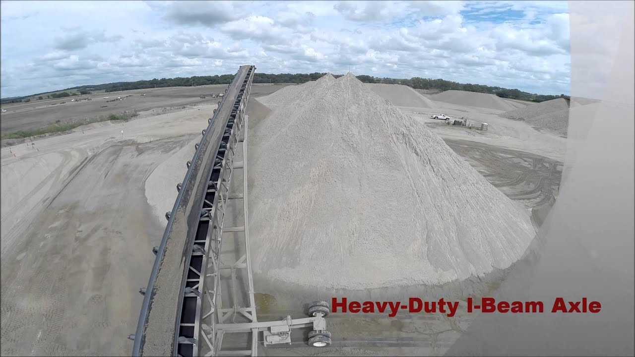 TCI 36x150' Radial Stacker