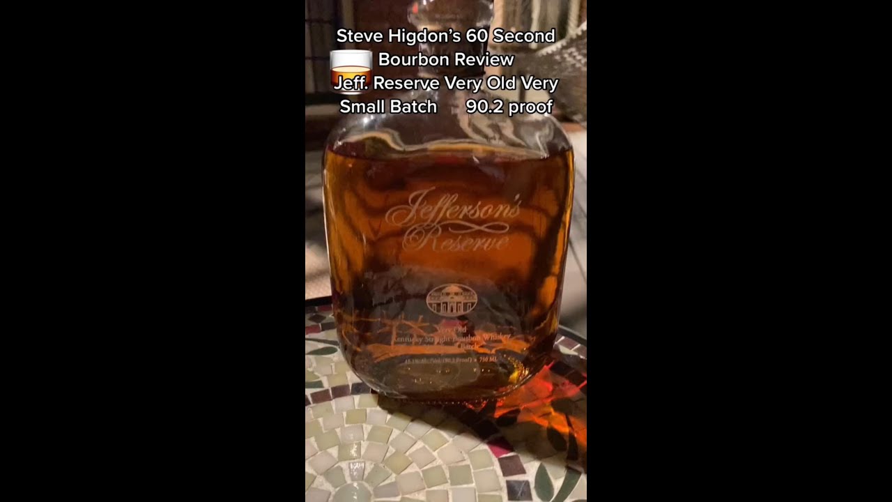 Jeff  Reserve Bourbon Review Small Batch