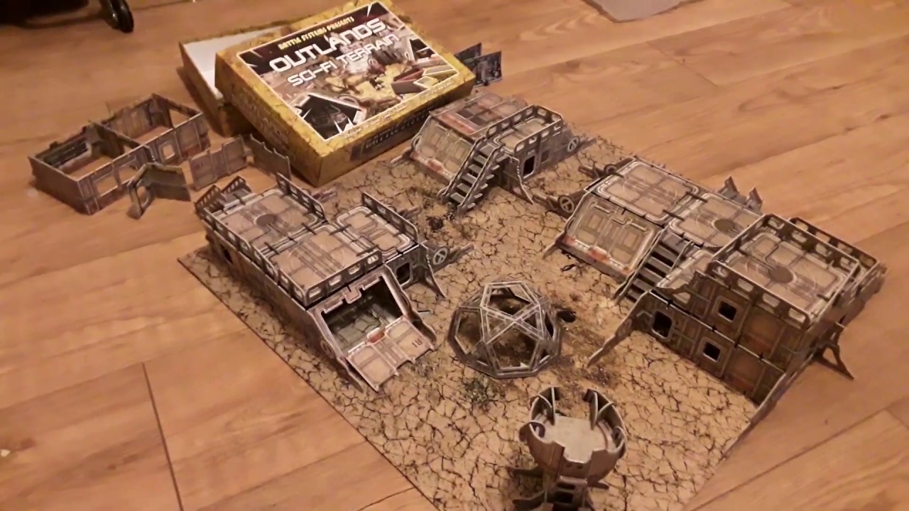 REVIEW & UNBOXING: Outlands Scenery from Battlesystems.co.uk