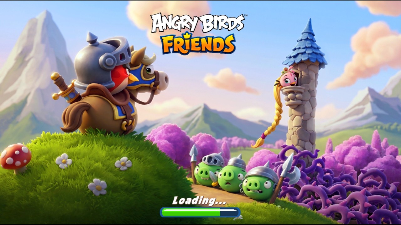 Angry Birds Friends. Once Upon a Slingshot 4. 3 stars. Passage from Sergey Fetisov