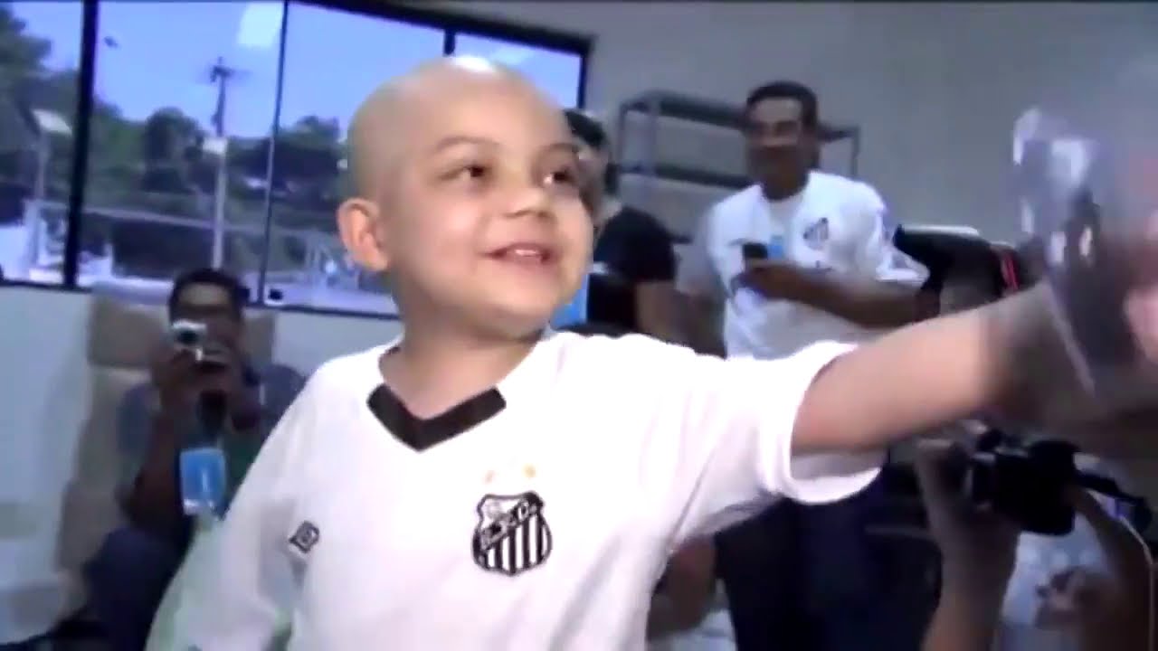 Neymar's AMAZING Dance Promise To Boy With Cancer | Neymar Cancer Celebration