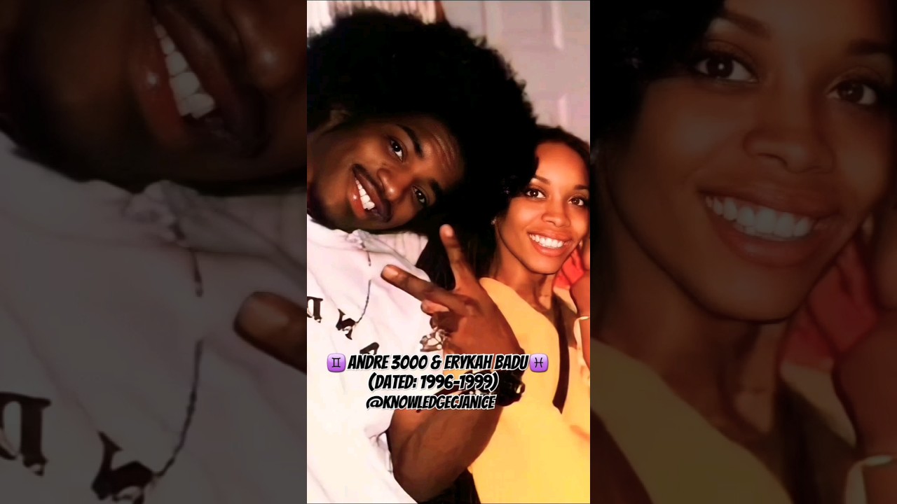 💔Celebrity Exes... OutKast Artist Andre 3000 & Singer Erykah Badu Relationship Transformation