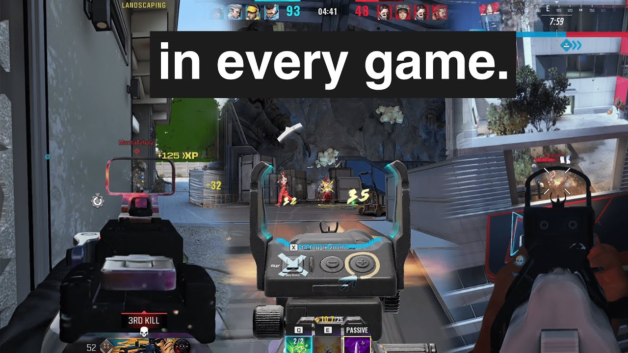 aiming accurately in every game...