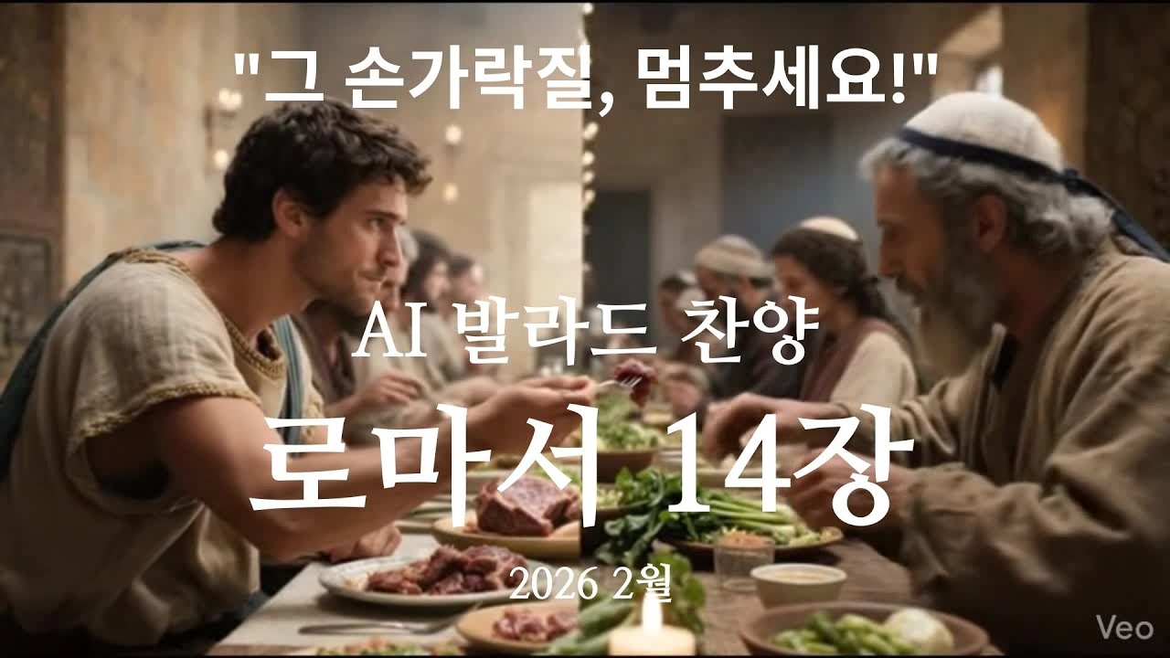 [성경 찬양] 로마서 14장 발라드찬양 연속듣기 - 서로 비판하지 말고 화평의 일을 힘쓰라