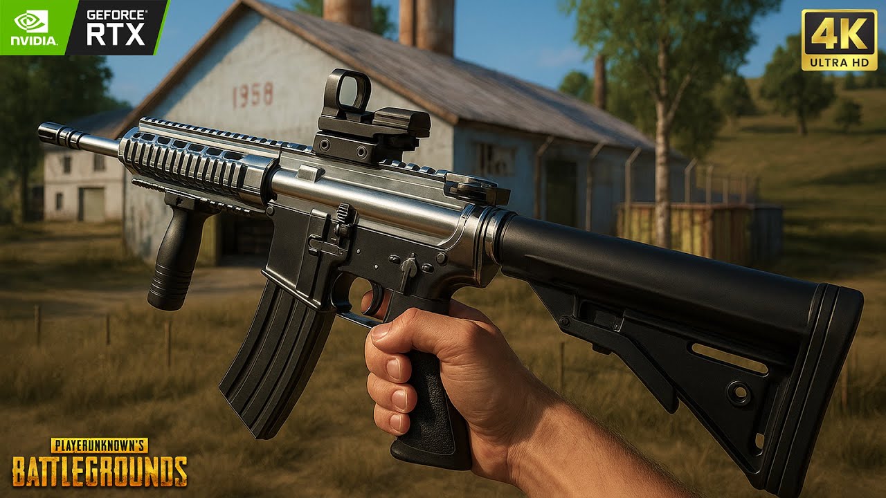 RTX 4060 Makes PUBG Erangle Look Insane! (No Commentary)