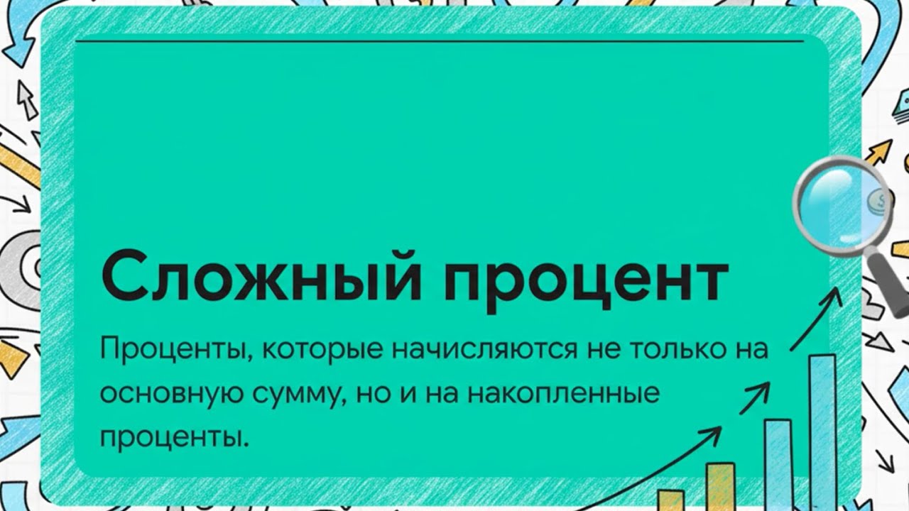 Сложный процент - главный секрет богатства.