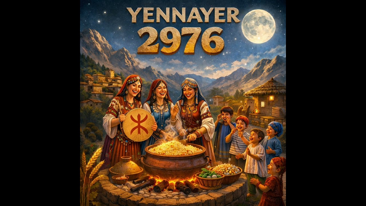 Yennayer ⵣ Assegwas Ameggaz | Traditional Rif Amazigh Celebration Song