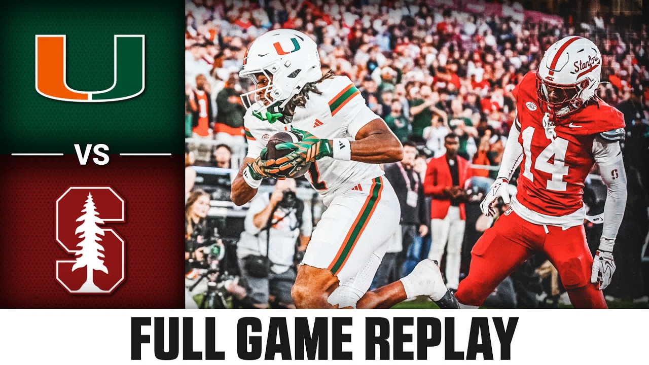 Miami vs. Stanford Full Game Replay | 2026 ACC Football