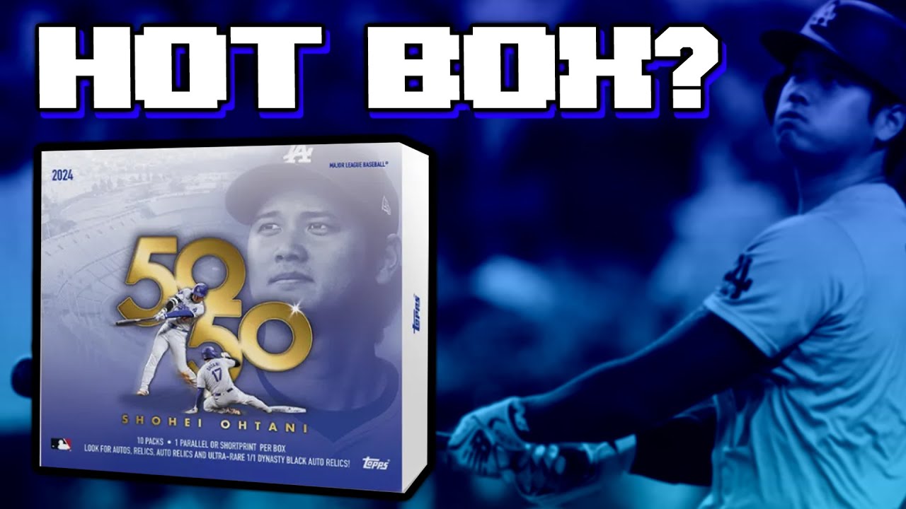 YOU GOTTA SEE THIS.... |  2024 Topps 50/50 Shohei Box HOT BOX?!!!