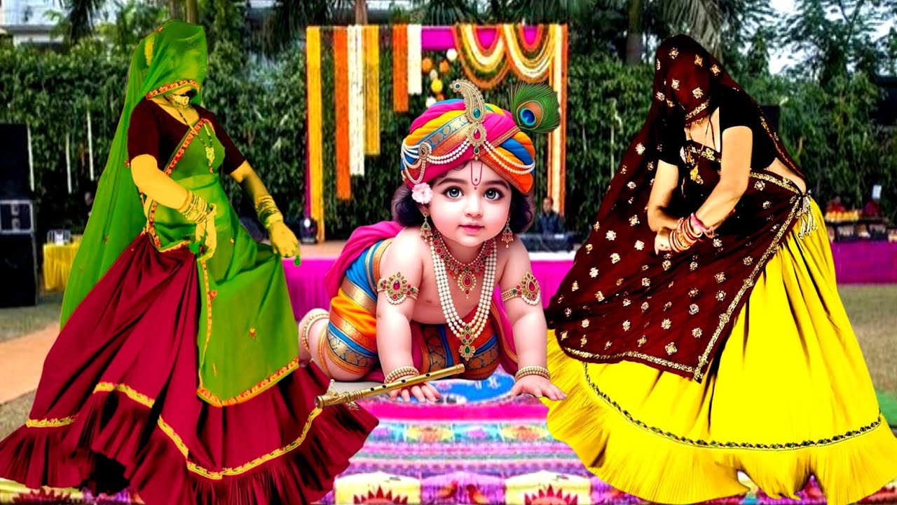 भक्ति song _राधे_रानी viral bhajan~ झूलों प्यार प्यार में देंगी रे💥Rajasthani Krishna bhajan/kgmeena