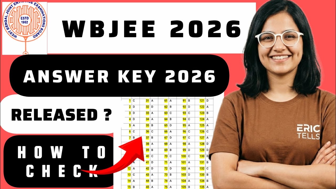 wbjee answer key 2026 | west bengal joint entrance examination answer key 2026