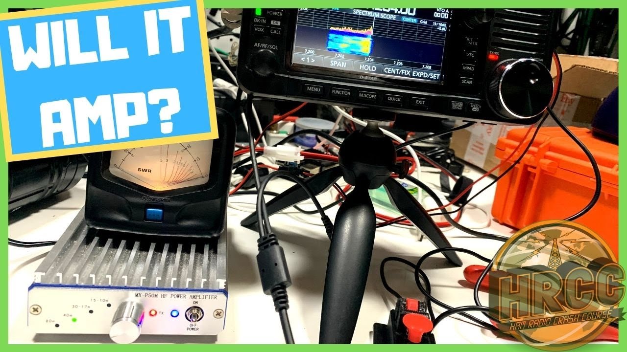 How to Hook Up an ICOM IC-705 to an Amplifier and Demonstration! - Livestream