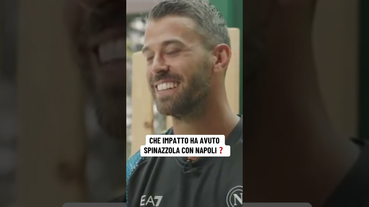 Che IMPATTO ha avuto SPINAZZOLA con NAPOLI? | Parole bellissime del NUOVO ACQUISTO AZZURRO #shorts