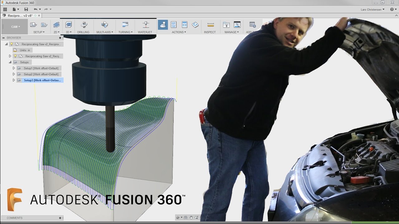 Учебное пособие по Fusion 360 CAM — 3D-обработка — базовый курс