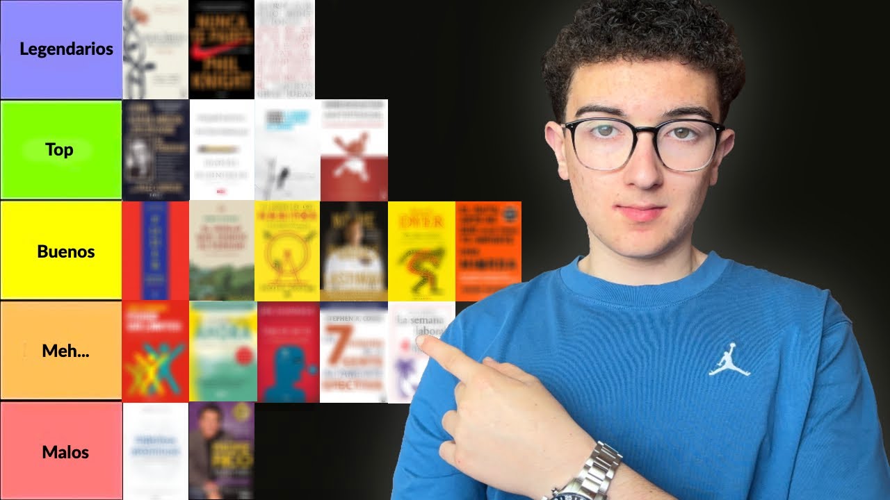 Los 10 Mejores Libros De Crecimiento Personal (de PEOR a MEJOR) - TierList completa.