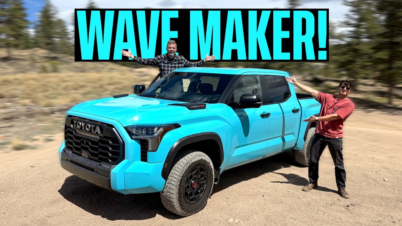 The 2026 Toyota Tundra TRD Pro Wave Maker Makes The Ford Raptor Look Like a Tax Accountant! 