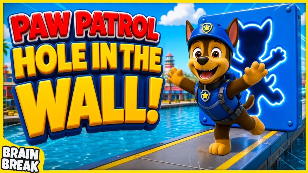 PAW Patrol Human Tetris | PAW Patrol Brain Break | Immersive Interactive Warm Up | Go Noodle