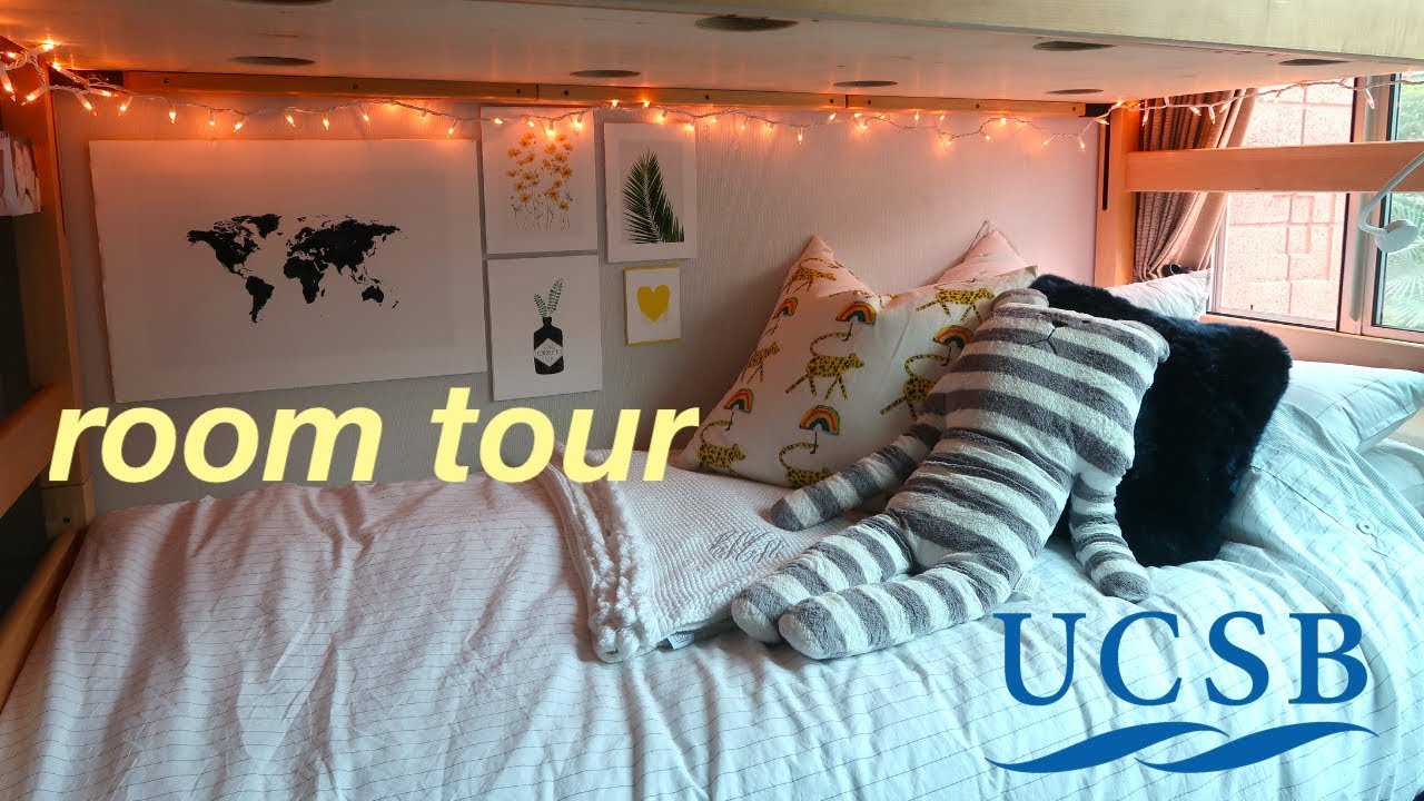 💫 college dorm tour UCSB 💫