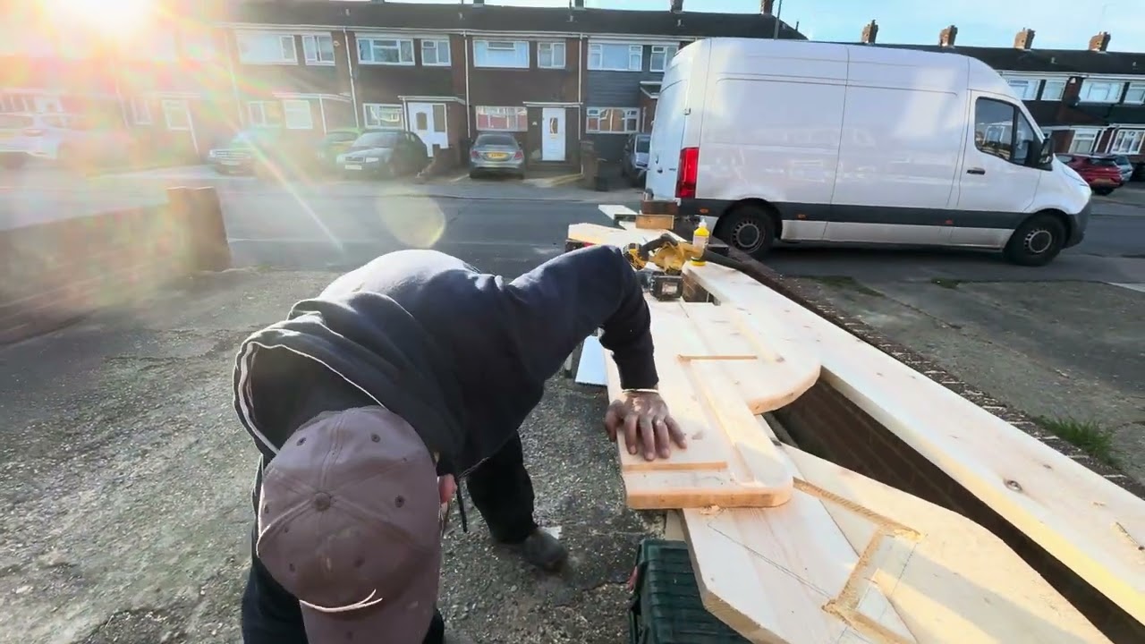 Stairs work | #builder#vlog 