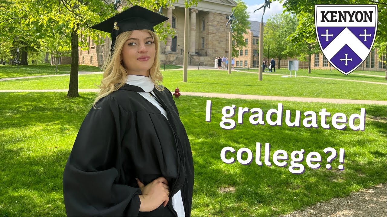 Kenyon College I FINALLY GRADUATED #graduation #ohio #kenyoncollege