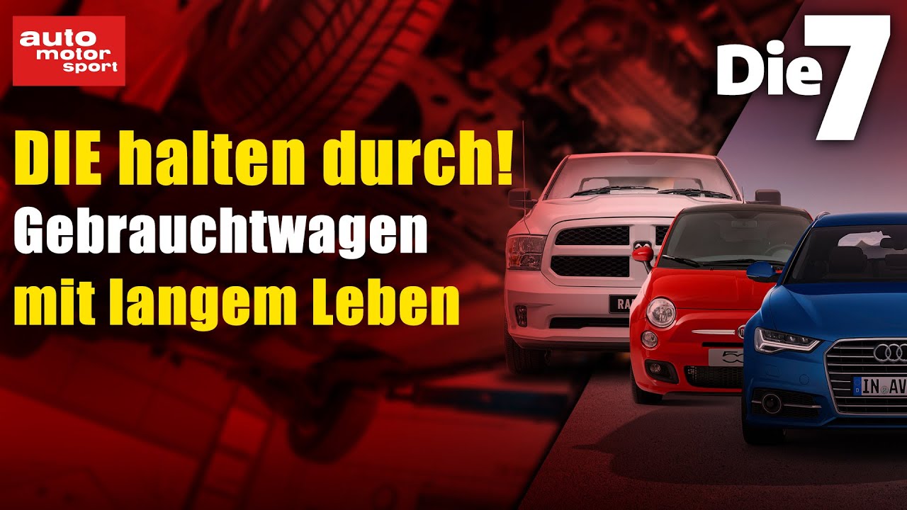 Diese 7 Gebrauchten sind (fast) unkaputtbar! | Zuverl&auml;ssige Autos von Audi, BMW, Opel, Toyota uvm.