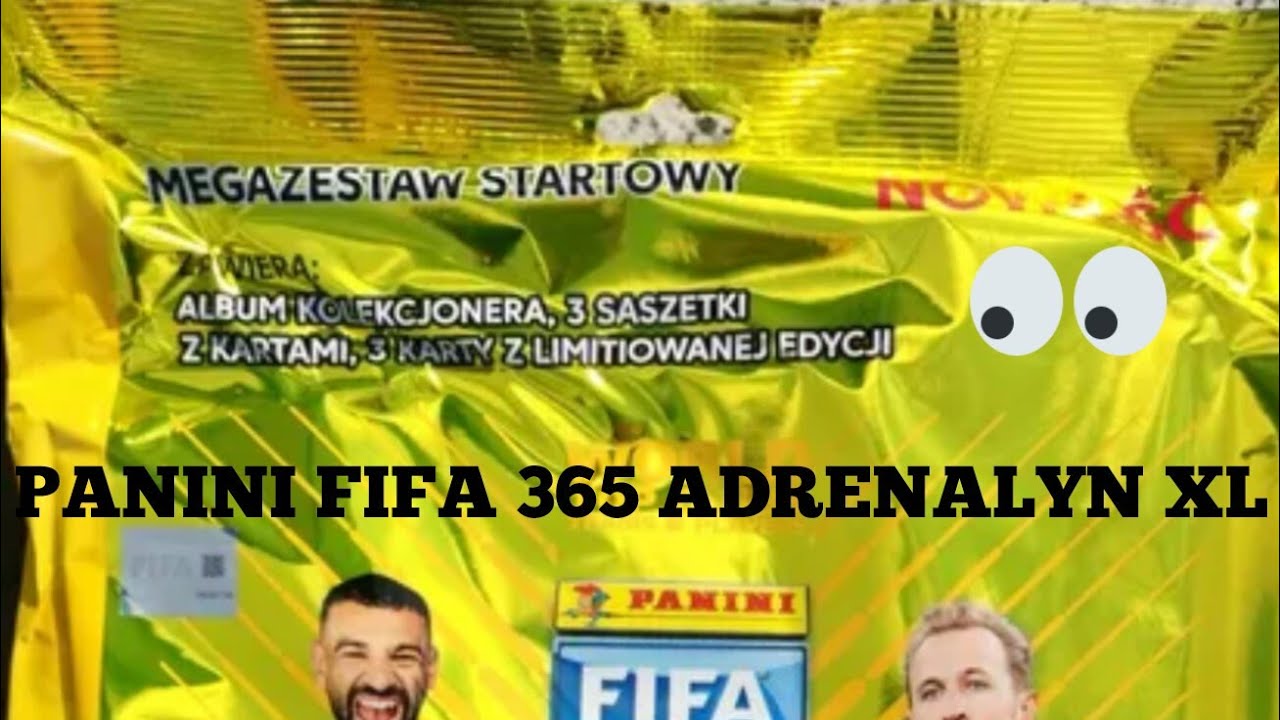 Dziś luźniejsze otwieranie 😎🤙 (Megazestaw Panini Adrenalyn XL FIFA 365 2026)