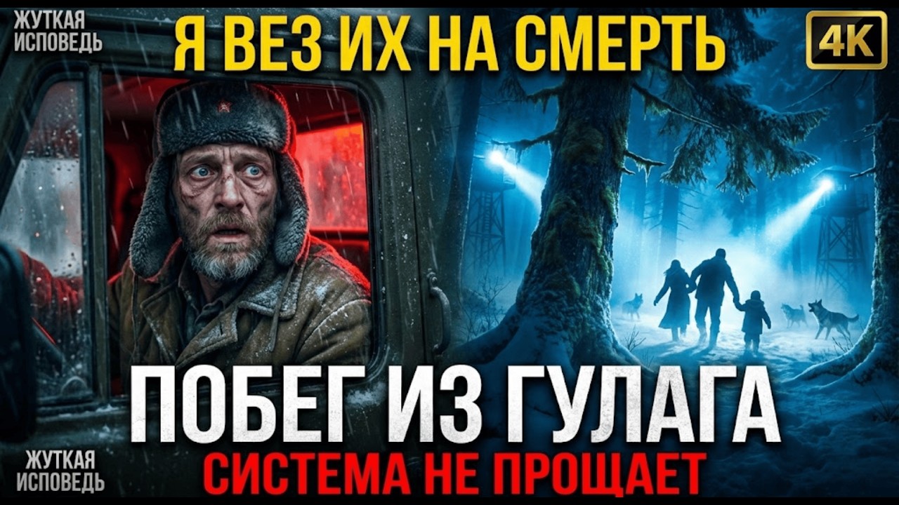 ВОДИТЕЛЬ РИСКНУЛ ВСЕМ! КАК ОДИН ЧЕЛОВЕК СПАС СЕМЬЮ ИЗ СОВЕТСКОГО ЛАГЕРИ