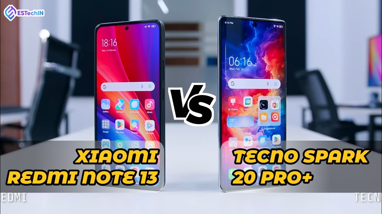 REDMI NOTE 13 vs TECNO SPARK 20 PRO PLUS | DUEL HP 2 JUTAAN TERBAIK 2024 !!