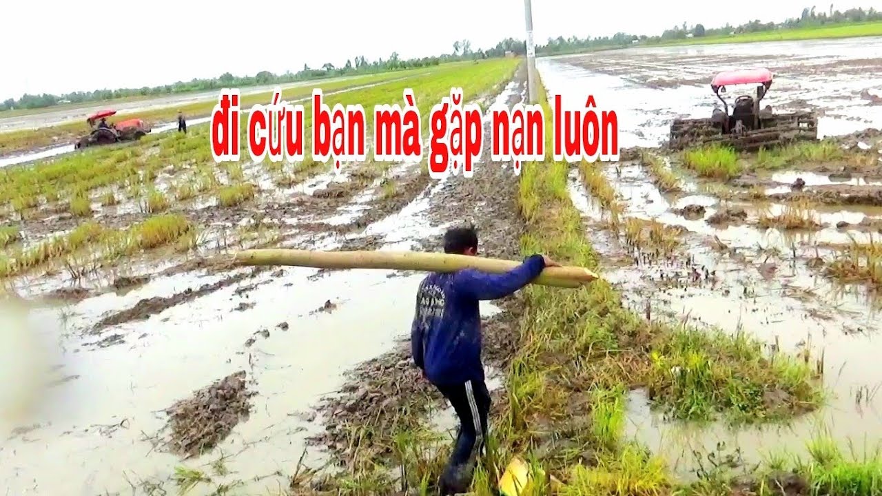 new XEM CẢNH MÁY CÀY KUBOTA 5018 ĐI GIẢI CỨU BẠN GẶP ĐẤT DẺO LẦY LUÔN amazing
