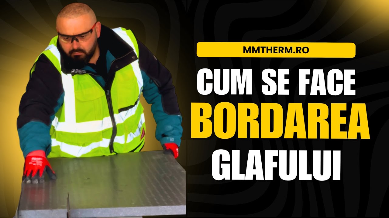 𝐏𝐑𝐄𝐌𝐈𝐄𝐑𝐀̆ | CUM SE FACE BORDAREA CORECTĂ A GLAFULUI | MONTAJ ULTRA PREMIUM | #SOLUȚII #DETALII #nZEB